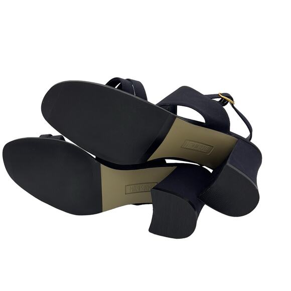 Mootsies Tootsies women's size 9 black block heeled sandals S0302 - Picture 10 of 10